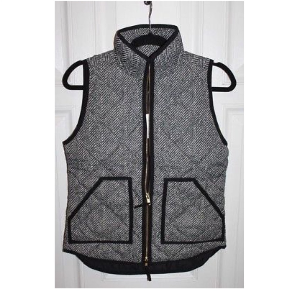JCrew quilted vest